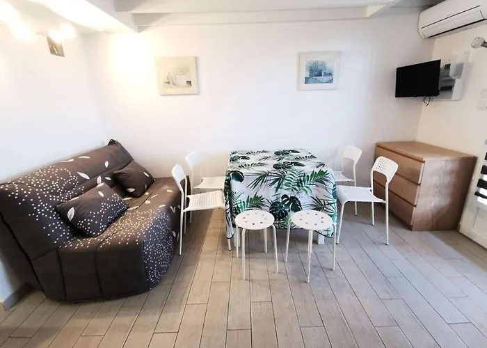 Grande Bleue - T1 Cab Mezz 6 Couchages Port Mae-5274 Villa *